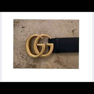 Women’s Large Logo Gucci Belt (small)